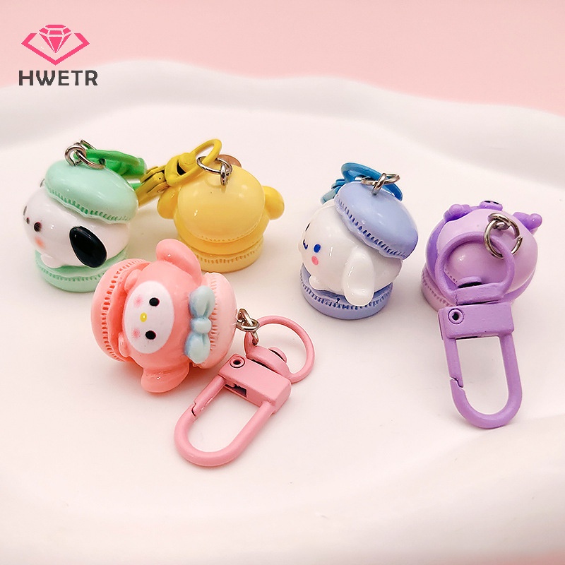 SANRIO Hwtr Móc Chìa Khóa Họa Tiết Hoạt Hình Cún Kumamon melody Đáng Yêu Mới