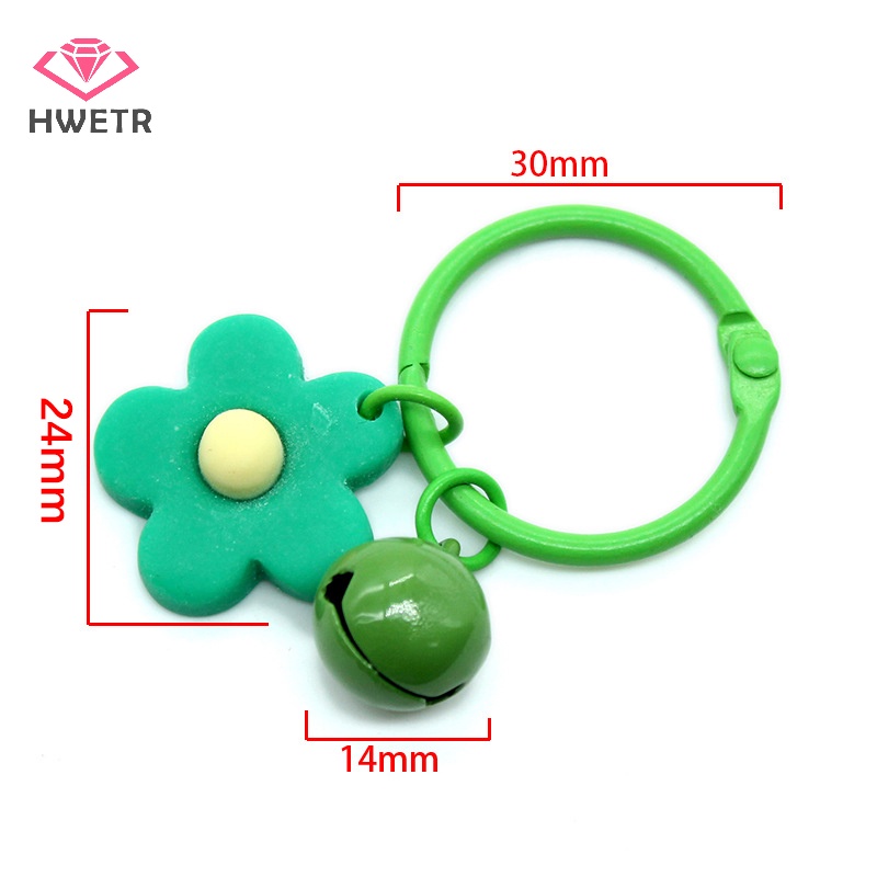 Móc Chìa Khóa Hình Chuông Hoa Nhỏ Xinh Thời Trang Cho Bạn Gái Mới