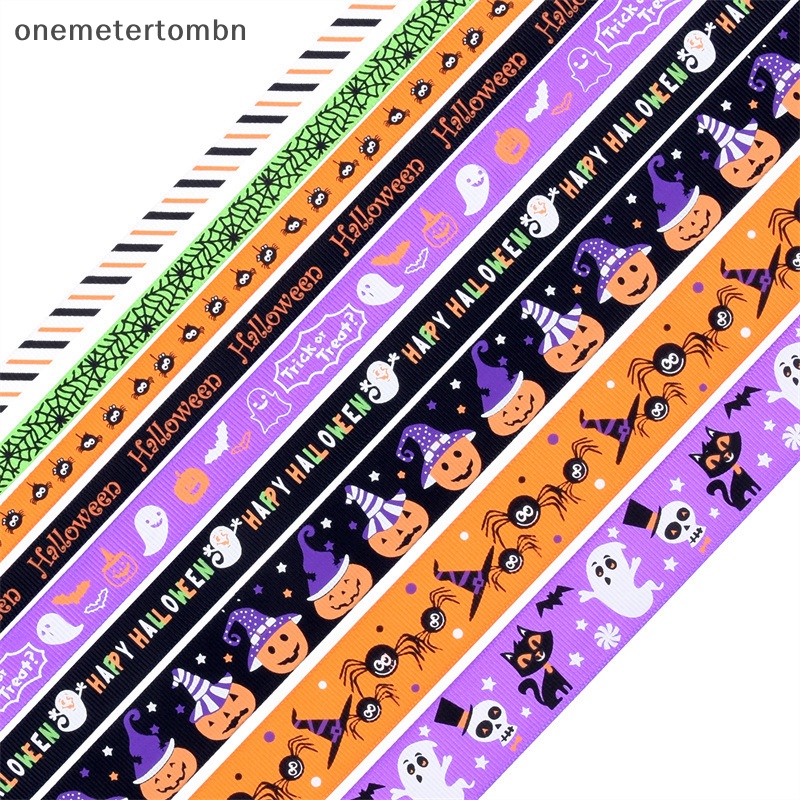 Bn Set 10 Yards Dây Ruy Băng Trang Trí Bó Hoa halloween