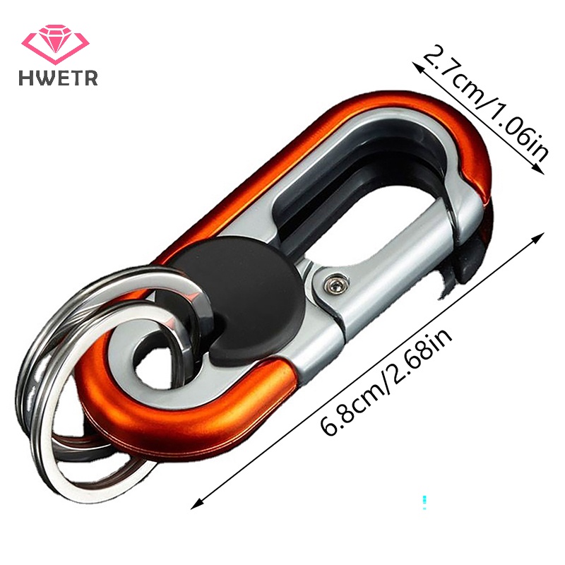 Móc Chìa Khóa Xe Hơi Bằng Kim Loại Kiểu Dáng Sáng Tạo Cho Nam Mới