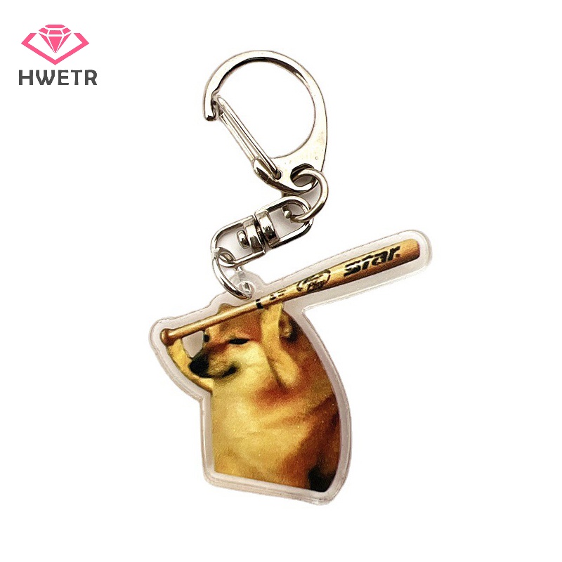 Móc Khóa Hình Chú Chó shiba Ngộ Nghĩnh Đáng Yêu Mới