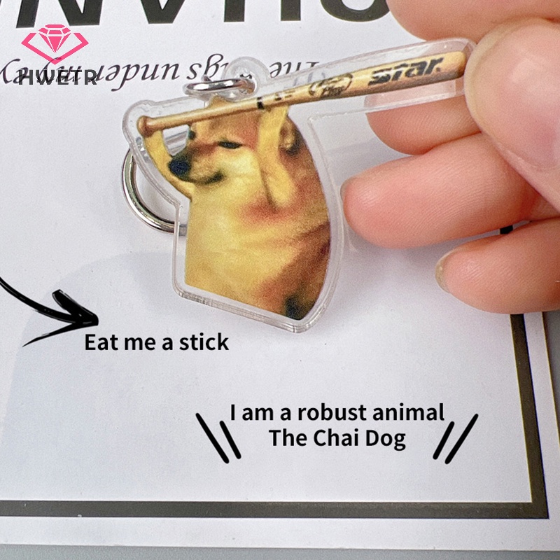 Móc Khóa Hình Chú Chó shiba Ngộ Nghĩnh Đáng Yêu Mới