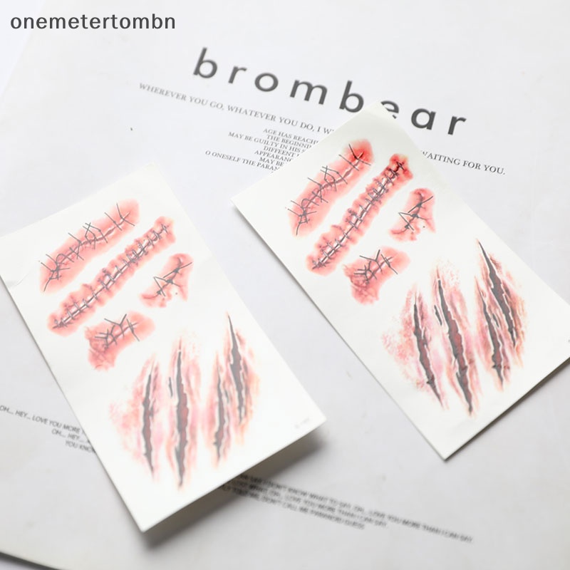 Bn Hình Xăm Dán Tạm Thời Chống Thấm Nước Phong Cách halloween