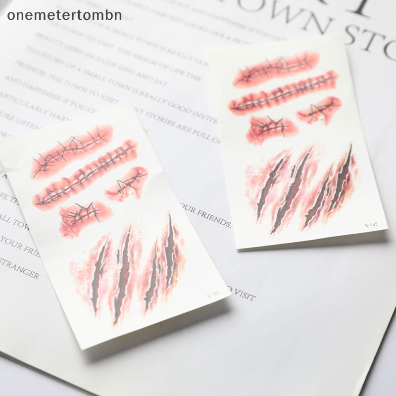 Bn Hình Xăm Dán Tạm Thời Chống Thấm Nước Phong Cách halloween