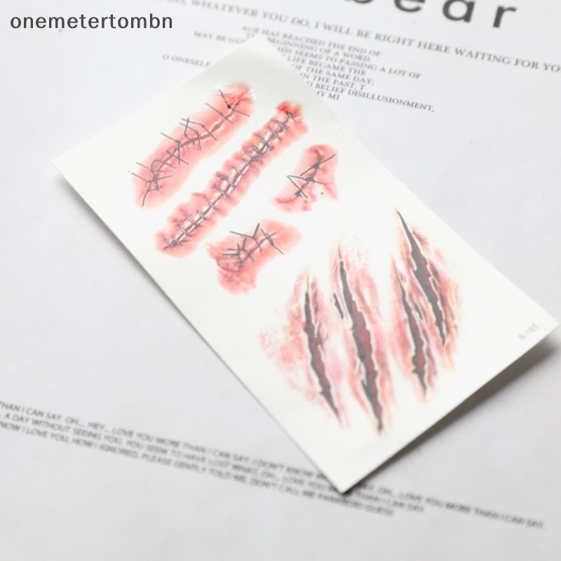 Bn Hình Xăm Dán Tạm Thời Chống Thấm Nước Phong Cách halloween