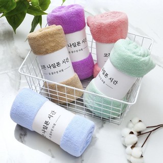 Khăn mặt lông cừu xuất hàn kt 30*50 cm