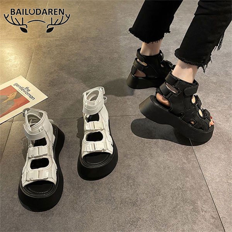 BAILUDAREN.Banilaren Xăng đan Đế Dày Thời Trang Mùa Hè Dành Cho Học Sinh