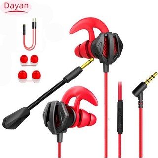 Tai nghe chơi game G6 Game thủ Tai nghe Trò chơi Tai nghe có micrô Điều khiển âm lượng PC Game thủ Tai nghe