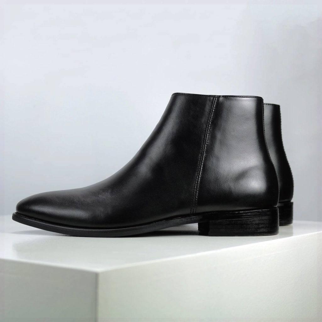 Giày Boot Nam Chelsea Boots Nam Thời Trang Siêu Hot, Giày Bốt Nam Giá Rẻ Đi Học Đi Chơi Full Box Y295