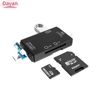 Đầu đọc thẻ nhớ DAYAN tf sd cổng usb2.0 type c