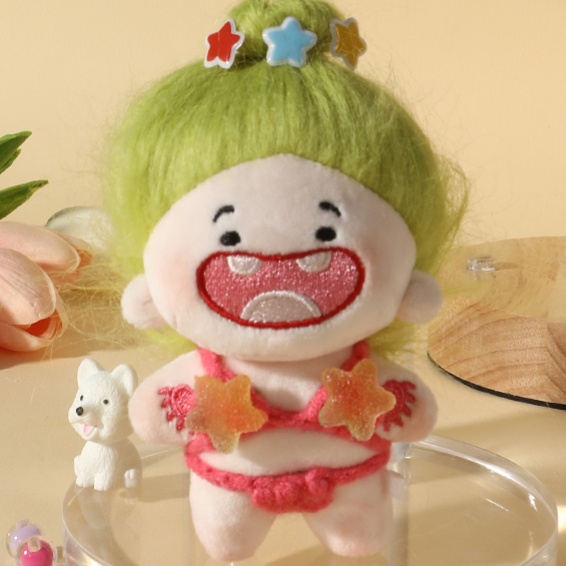 Búp Bê Nhồi Bông cotton 14cm Hình Mặt Cười 12 Cung Hoàng Đạo