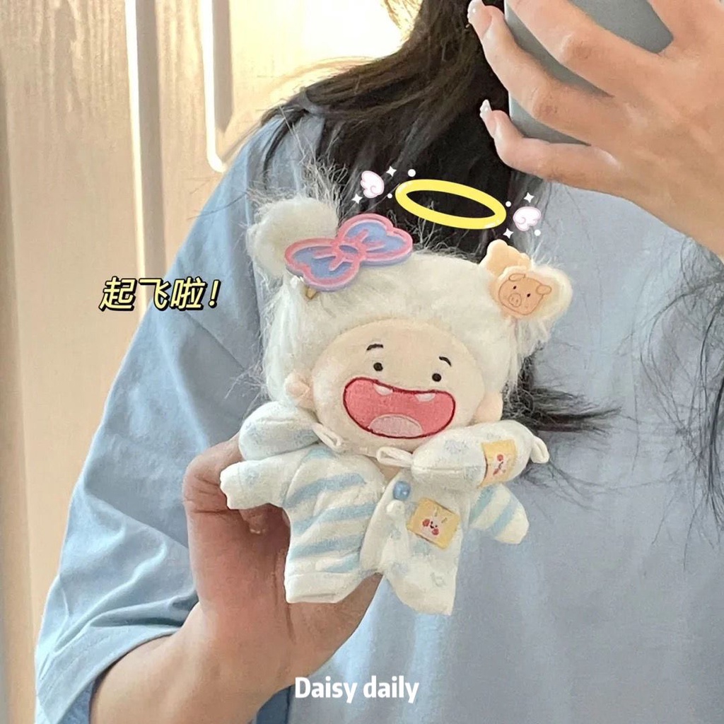 Búp Bê Nhồi Bông cotton 14cm Hình Mặt Cười 12 Cung Hoàng Đạo