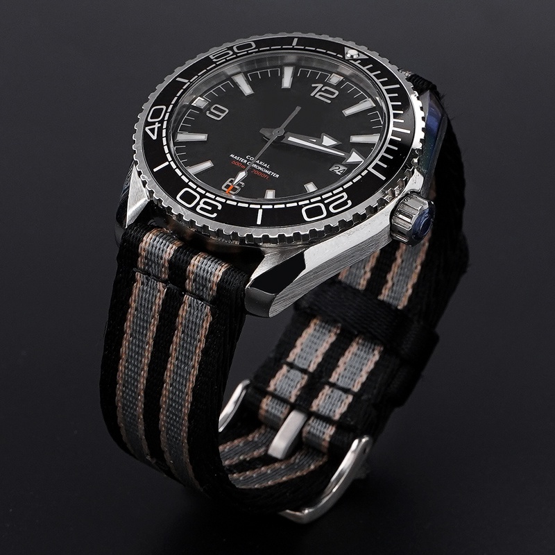 Dây Đeo nylon Dày Dặn Tháo Lắp Nhanh Cho Đồng Hồ Thông Minh rolex 18mm 20mm 22mm