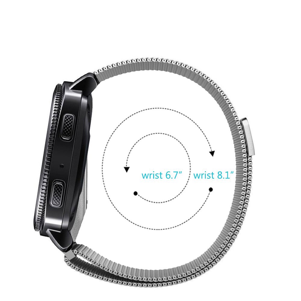 Vòng Đeo Tay Từ Tính Bằng Thép Không Gỉ 22mm Cho zeblaze gtr 3 pro zeblaze gtr 3 pro