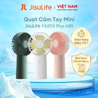 Quạt Cầm Tay Mini JISULIFE FA20X Plus ABS 4000mAh - Sạc Nhanh - Sử Dụng Lên Đến 16H Chính Hãng - Bảo Hành 12 Tháng