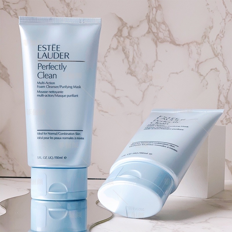 Sữa Rửa Mặt Sạch Sâu Giúp Se Khít Lỗ Chân Lông & Thải Độc Da Estee Lauder Perfectly Clean