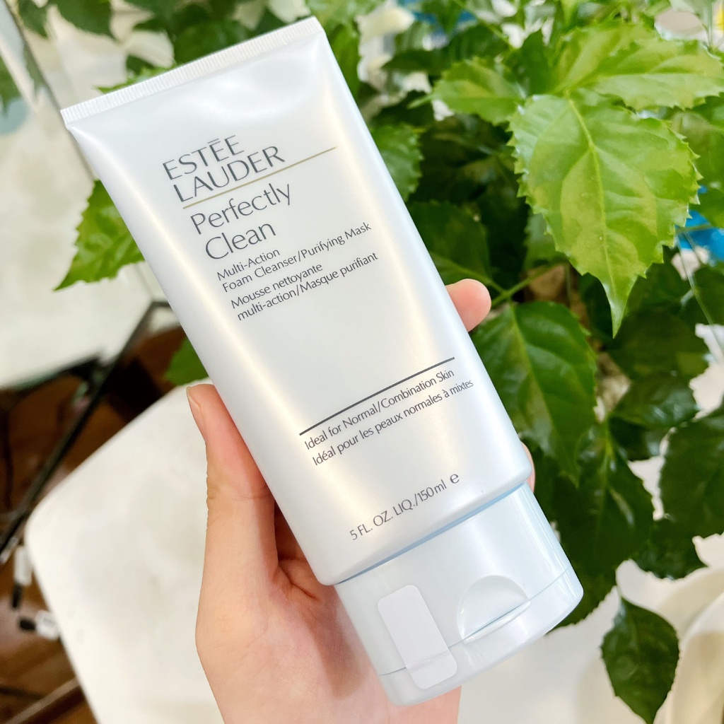 Sữa Rửa Mặt Sạch Sâu Giúp Se Khít Lỗ Chân Lông & Thải Độc Da Estee Lauder Perfectly Clean