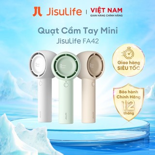 Quạt Cầm Tay Mini JISULIFE FA42 Siêu Mát - Sạc Nhanh - Pin 2000/4500mAh Sử Dụng Lên Đến 6H-12H Chính Hãng - BH 12 Tháng