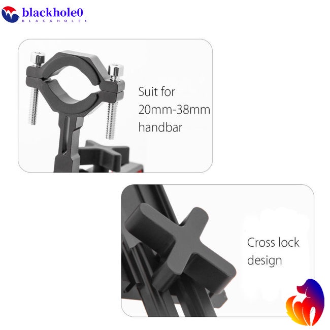 Bh Giá Đỡ Điện Thoại gps Bằng Nhôm Gắn Tay Lái Xe Đạp / Mô Tô