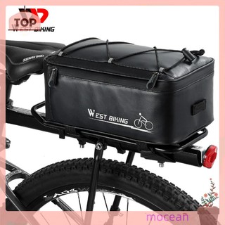 West biking túi đựng đồ gắn yên sau xe đạp 4l mtb kèm vỏ bọc chống mưa tiện dụng