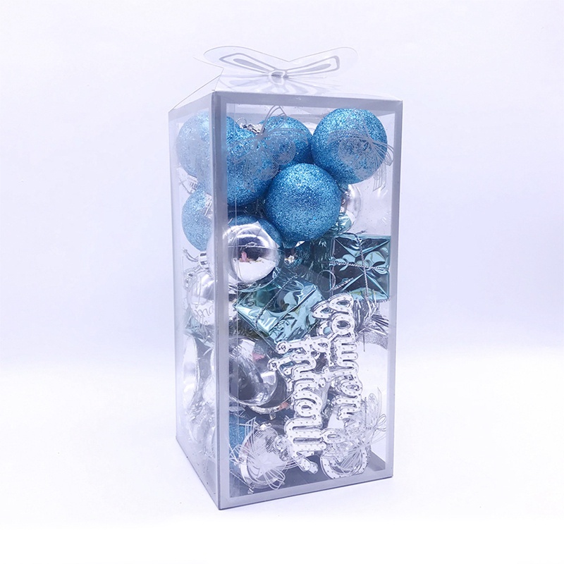 Bộ 32 Trái Châu Nhỏ Trang Trí Cây Thông Giáng Sinh Chống Vỡ