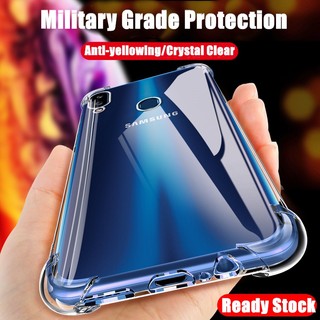 [Pha Lê Trong Suốt] Dành Cho Samsung Galaxy Wide 4 6.4 inch SM-A205S Vỏ Gel Cao Su Mềm Jelly Trong Suốt Cấp Quân Sự Chống Trầy Xước Ốp điện thoại Da