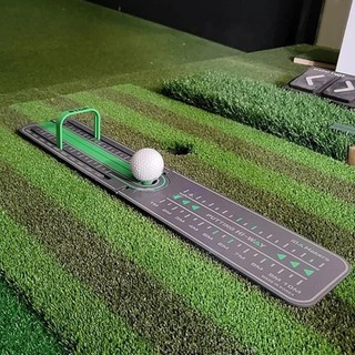 Exhila Golf Putting Practice Tool Golf Training Putting Mat Golf Trainer Aid