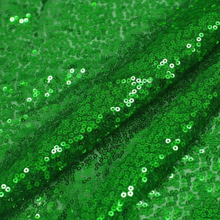 Vải Đính Kim Sa Lấp Lánh 3mm 0.5 yard Dùng May Đầm