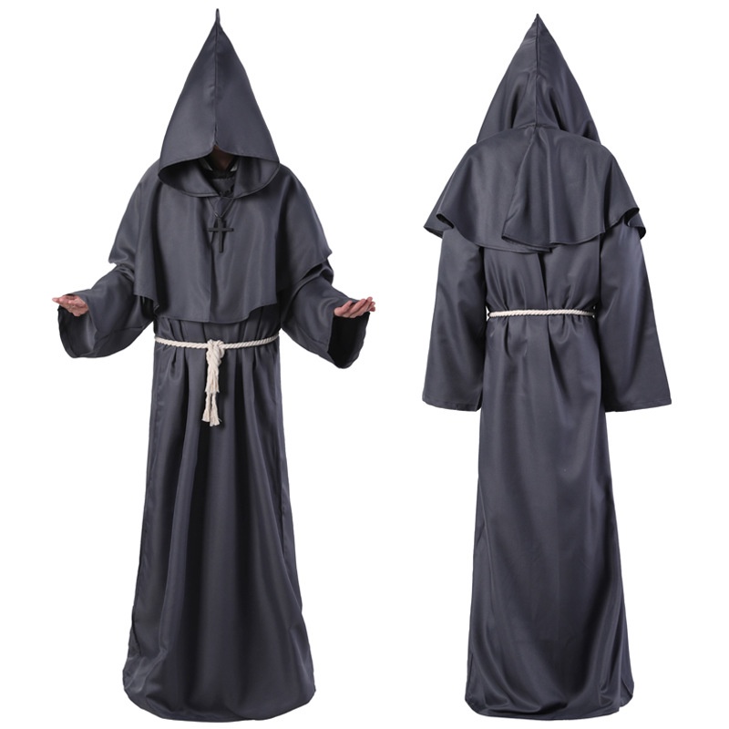 Áo Choàng Hóa Trang Phù Thủy Ma Cà Rồng Lễ halloween