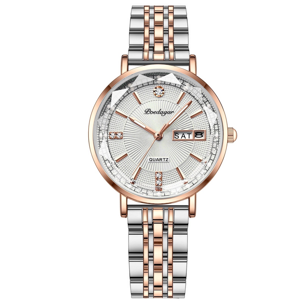 Đồng Hồ patek eggplant 3013 Chống Thấm Nước Phát Quang Độc Đáo Thời Trang Cho Nữ