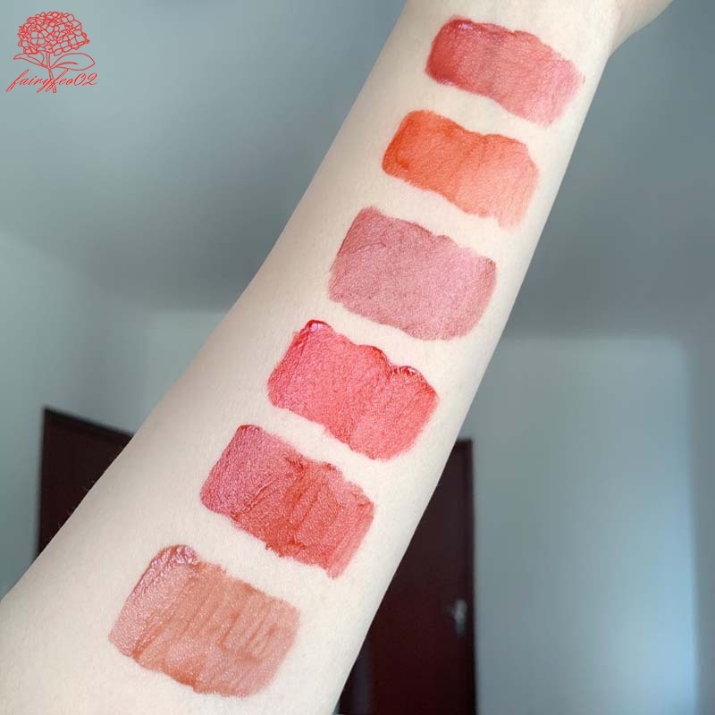 Son Bóng herorange Nuôi Dưỡng Môi Lâu Trôi Trọng Lượng Nhẹ