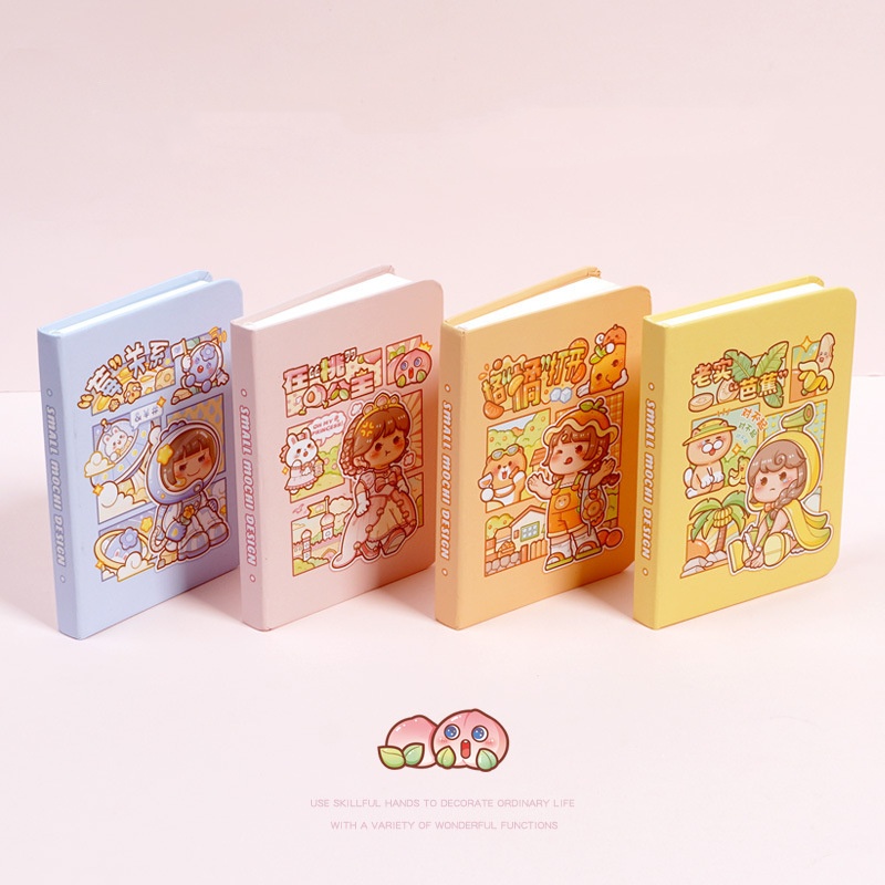 Small Mochi 11*8cm Túi trái cây đáng yêu cuốn sách ghi chép nhỏ