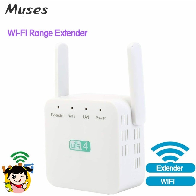 Ăng Ten Khuếch Đại Tín Hiệu wifi Phạm Vi 2 Ăng Ten 300mbps