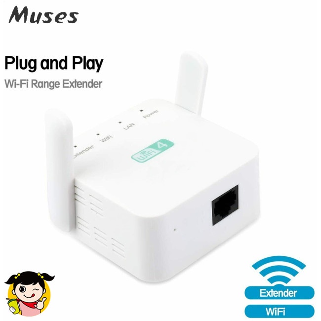 Ăng Ten Khuếch Đại Tín Hiệu wifi Phạm Vi 2 Ăng Ten 300mbps