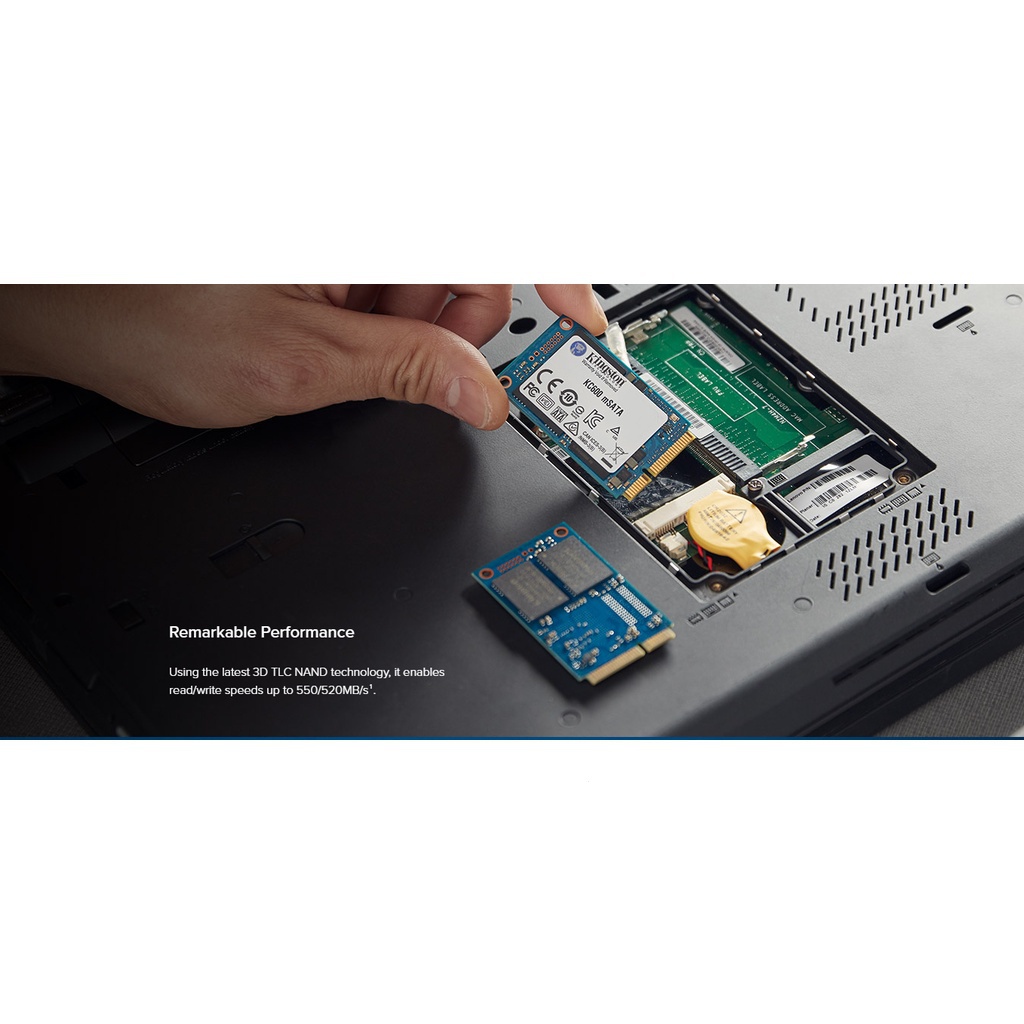 Ổ Đĩa Rời kingston kc600 msata ssd 500gb 1t 2tb Cho Máy Tính