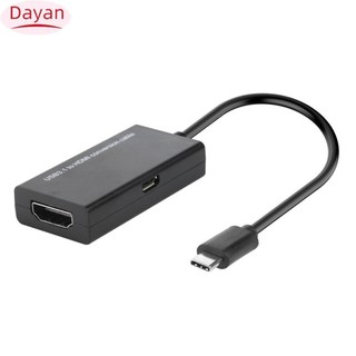 Bộ chuyển đổi usb type c sang hdmi usb 3.1 usb c nam sang hdmi cáp chuyển đổi nữ tương thích cho điện thoại android mhl