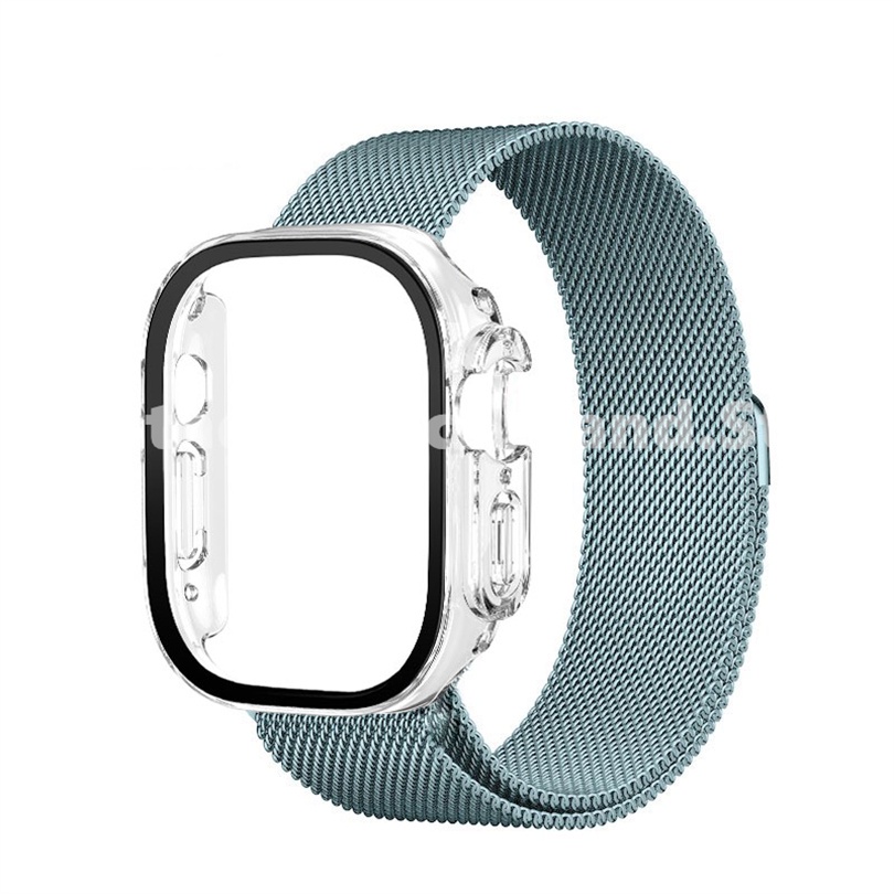 Milan Dây Đeo Kính Và Ốp Bảo Vệ Cho Đồng Hồ Thông Minh apple watch series ultra 8 7 6 se 5 4 3 2 1 49mm 45mm 41mm 44mm 40mm 42mm 38mm