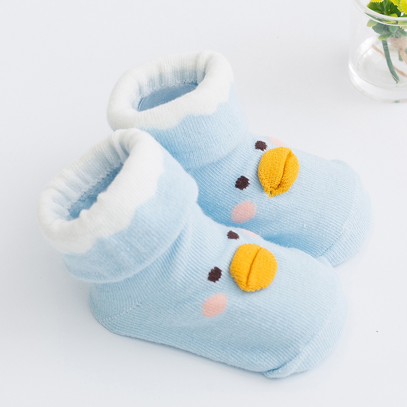 Vớ Màu Trơn Chống Trượt In Họa Tiết Hoạt Hình Thời Trang Mùa Thu Cho Bé Gái se7en