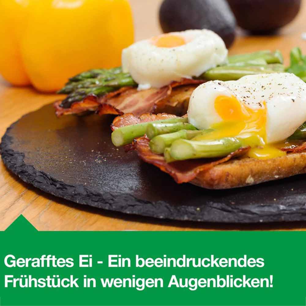 4-Egg Egg Poacher Insert, Non-Stick Egg Poacher Accessory for Thermomix TM5 TM6