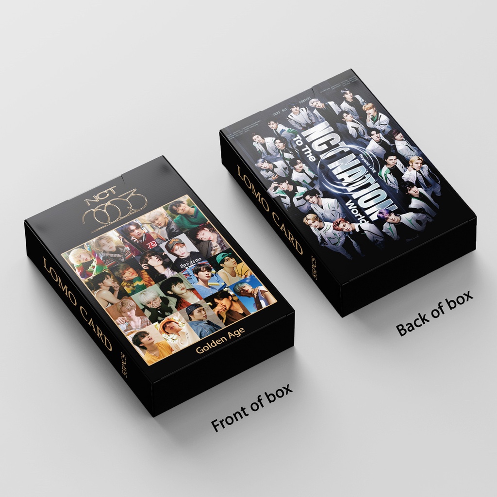 Set 50-55 Tấm Thẻ Hình lomo Nhóm Nhạc nct dream 127 2023