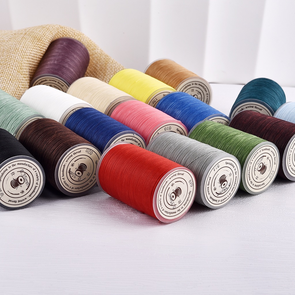 0.35mm Dây sáp polyester Da Craft May Wax Thread Vòng Da May Dây sáp DIY