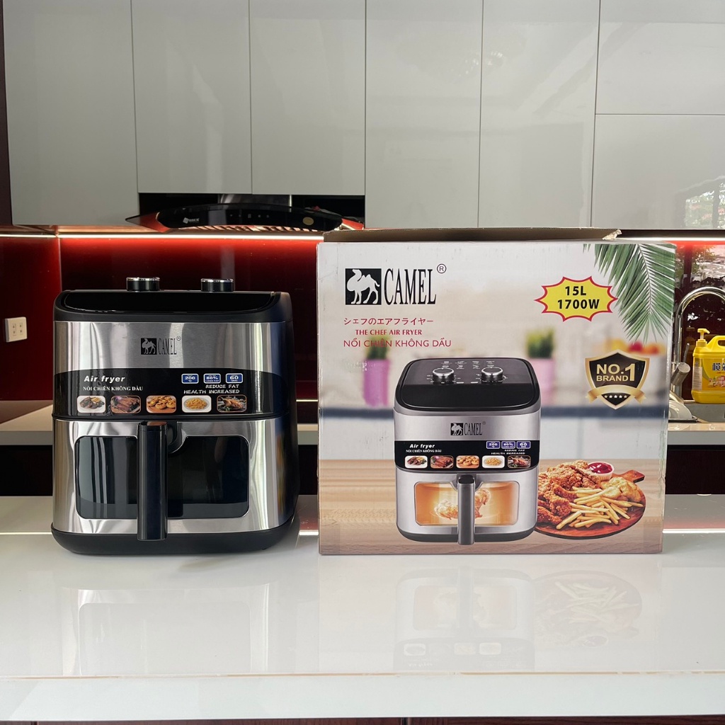 Nồi Chiên Không Dầu CAMEL 15L Bảo Hành 1 Năm