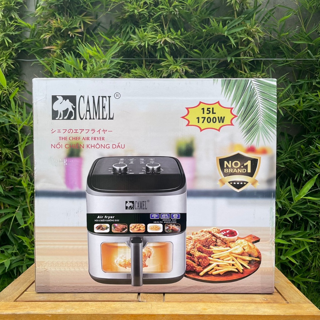 Nồi Chiên Không Dầu CAMEL 15L Bảo Hành 1 Năm