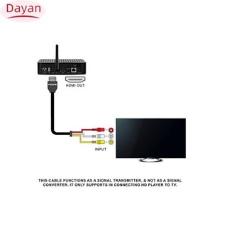 Cáp ChuyểN ĐổI Âm Thanh / video hdmi 1080p Sang 3 rca