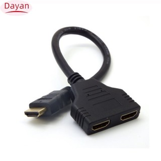 Bộ Chuyển Đổi Cáp hdmi 2 Cổng 1 Thành Đầu Cắm 2 Cổng Cắm Sang Cổng Cắm hdmi Cho Âm Thanh / video