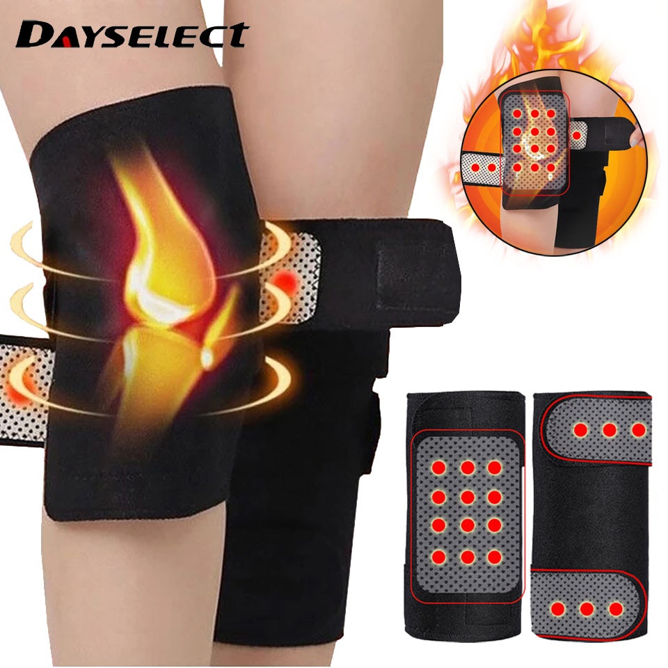 1 Cặp Đai Quấn Đầu Gối Tự Làm Nóng Hỗ Trợ Giảm Đau Khớp