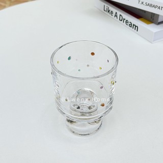 Cốc Thủy Tinh Chấm Bi Quà Tặng