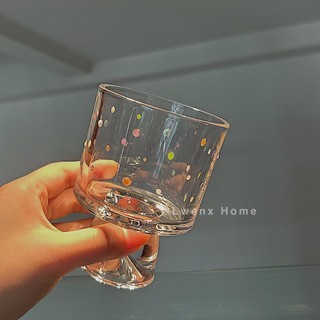 Cốc Thủy Tinh Chấm Bi Quà Tặng