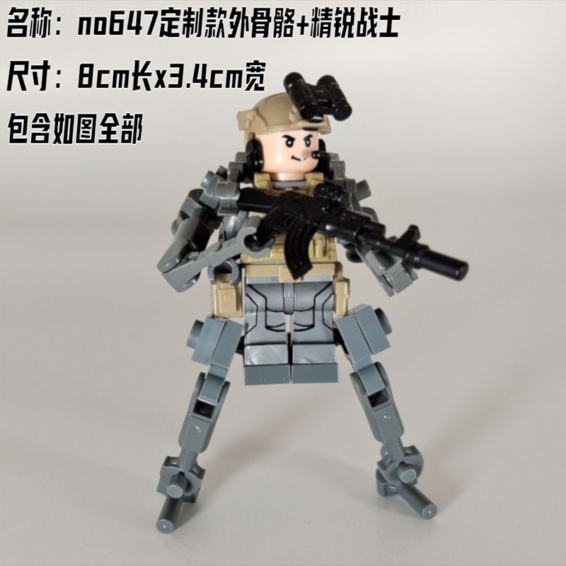 Moc Đồ Chơi Lắp Ráp Hình Khúc Xương Sáng Tạo Cho Nam