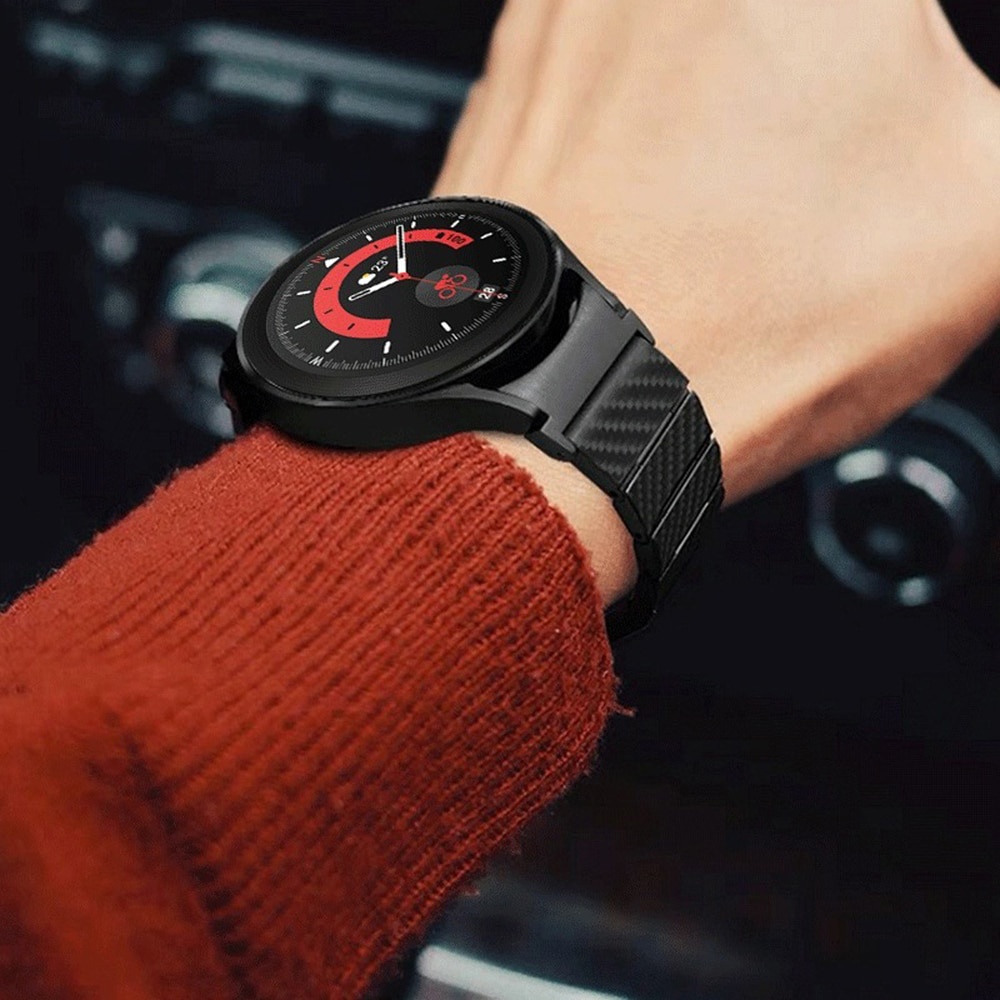 Dây Đeo Sợi carbon Từ Tính Cho Đồng Hồ Thông Minh samsung galaxy watch 6 5 4 5 pro 45mm 40mm 44mm 4 6classic 43mm 47mm